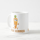 Mug Carotte Vegan Runner (Devant gauche)