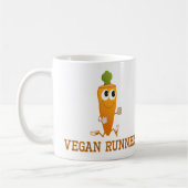 Mug Carotte Vegan Runner (Gauche)