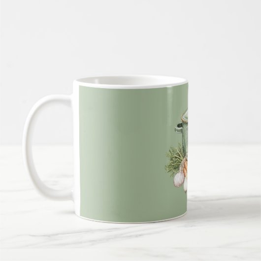 Mug Carottes de pot vert  (Gauche)