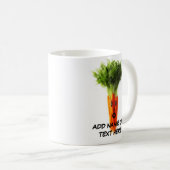 Mug Carottes personnalisées (Devant droit)