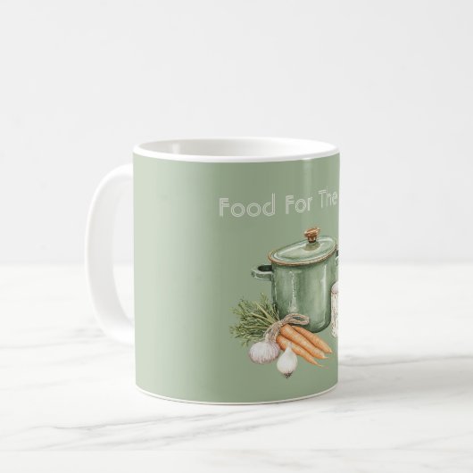 Mug Carottes Pot Vert (Devant gauche)