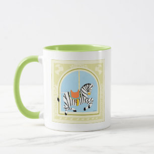Mug Carousel Zebra par June Erica Vess