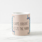 Mug Carpe Crochet drôle (Centre)