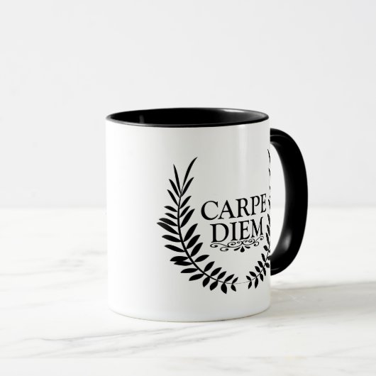 Mug Carpe diem (Devant droit)