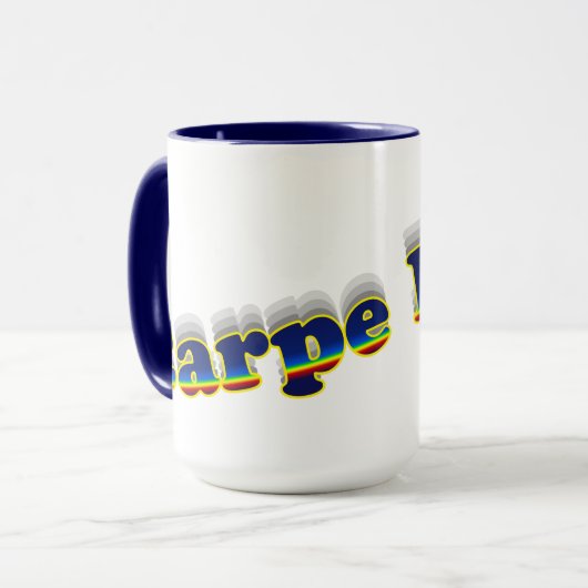 Mug Carpe Diem (Devant gauche)
