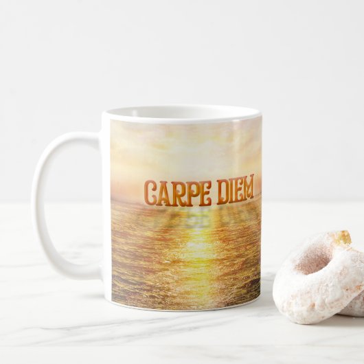 Mug Carpe Diem (Avec donut)