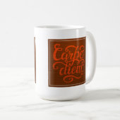 Mug Carpe Diem (Devant droit)