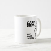 Mug Carpe Diem Mais Premier Café (Devant droit)