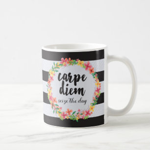 Mug Carpe Diem / Saisir La Citation Du Jour