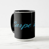 Mug carpe diem - saisis le jour (Devant gauche)