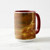 Mug Carpe Koï Dorée (Devant droit)