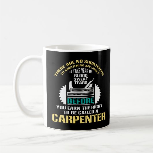 Mug Carpenter À Appeler Un Cadeau Carpenter (Gauche)