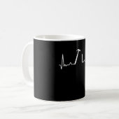 Mug Carpenter Heartbeat Menuiserie (Devant gauche)