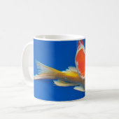 Mug Carpes Koï Colorées dans un Bassin Bleu (Devant gauche)