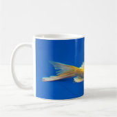 Mug Carpes Koï Colorées dans un Bassin Bleu (Gauche)