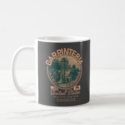 MUG CARPINTERIA PÈRE NOËL BARBARA CALIFORNIE (Gauche)