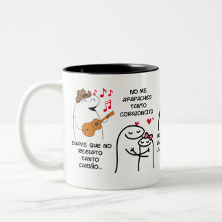 Mug carranguero "C0QUETA" Tweekleurige Koffiemok