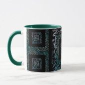 Mug Carré de lettres arabes (Gauche)