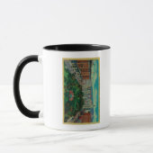 Mug Carré de Pershing montrant Los Angeles (Gauche)