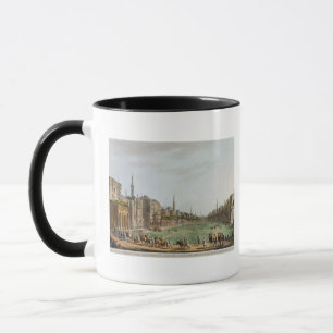 Mug Carré de principal au Caire grand, avec Murad Bey
