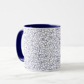 Mug Carré du triangle circulaire (Devant gauche)