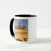 Mug Carré Dvortsovaya, Arche de Triomphe, coucher de s (Devant gauche)