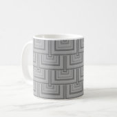 Mug Carré gris (Devant gauche)