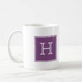 Mug Carré violet (Gauche)