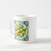 Mug Carreau au citron (Devant gauche)