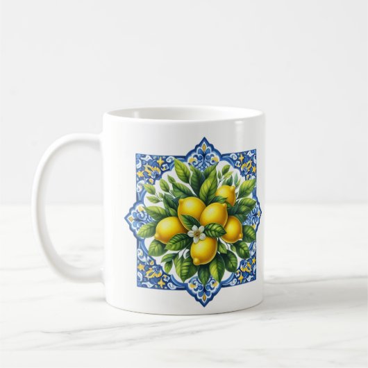 Mug Carreau au citron (Gauche)