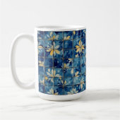 Mug Carreau bleu (Gauche)