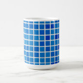 Mug Carreau de mosaïque bleu (Centre)
