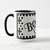 Mug Carreau hexadécimal Imprimer Boston Musique (Gauche)