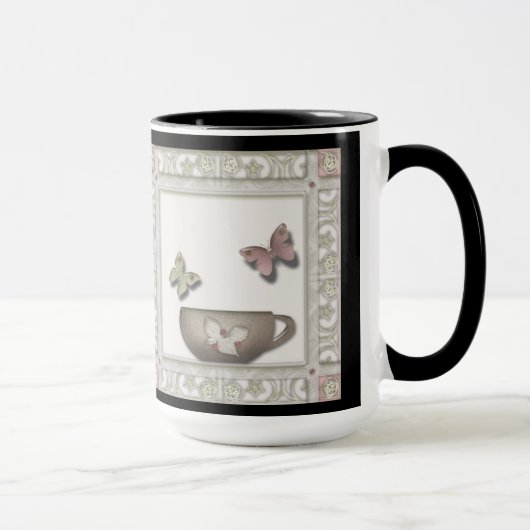 Mug Carreau pour la cuisine . (Droite)