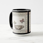 Mug Carreau pour la cuisine . (Devant gauche)