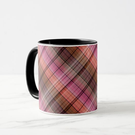 Mug Carreaux (Devant gauche)