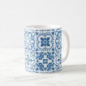 Mug Carreaux bleu portugais 2 (Devant droit)