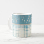 Mug Carreaux bleus (Devant gauche)