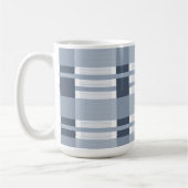 Mug Carreaux bleus et rayures  (Gauche)