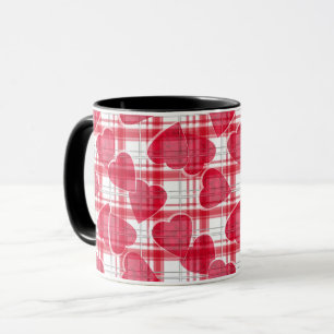 Mug Carreaux de cœur