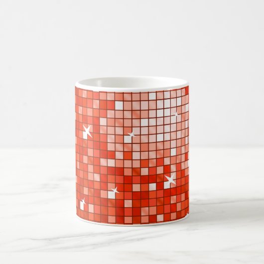Mug Carreaux de discothèque Muqueuse rouge (Centre)
