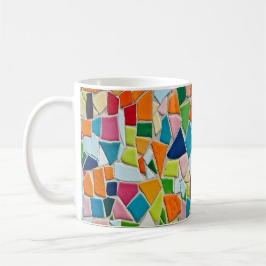 Mug Carreaux de mosaïque colorés (Gauche)