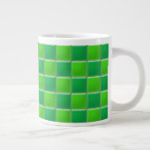 Mug - Carreaux de mosaïque dans les tons verts (Droite)