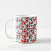 Mug Carreaux de mosaïque Gingham (Gauche)