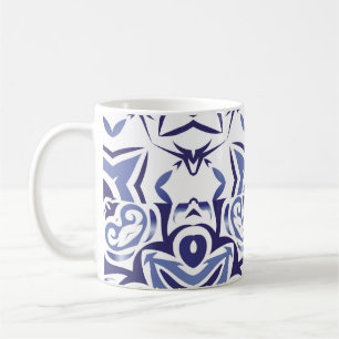 Mug Carreaux en azulejos décoratifs en céramique. Fash