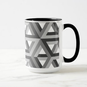 Mug Carreaux géométriques décoratifs Mosaïque Motif #1