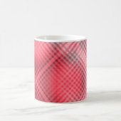 Mug Carreaux rouges et gris grunge (Centre)