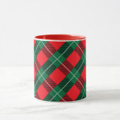 Mug Carreaux Rouges et Verts (Centre)