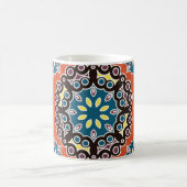 Mug Carrelage arabe, motif patchwork vintage. (Centre)