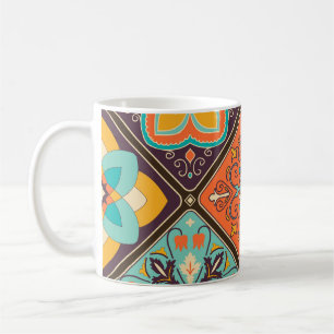 Mug Carrelage coloré à patchwork d'inspiration islamiq